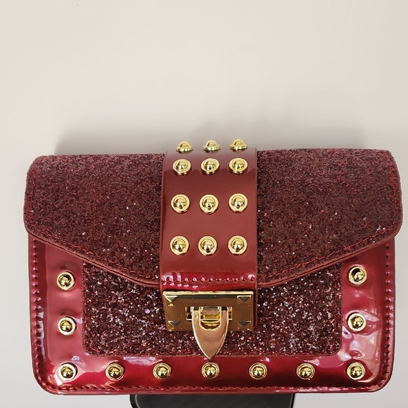 Marc Jacobs Handbags - MARC JACOBS elegant Red and Gold Studded Women's Bag
